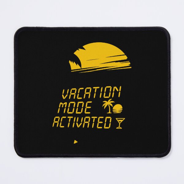 Item preview, Vacation Mode Activated - Retro Digital 80s Sunset Surf Graphic designed and sold by wmhtees.