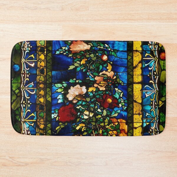 Item preview, Stained Glass Peonies Blown in the Wind designed and sold by AnimaliaStar.