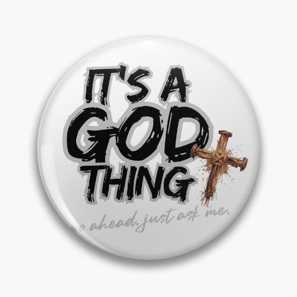Item preview, It's a GOD thing - black designed and sold by Cane & Abel Creations ..