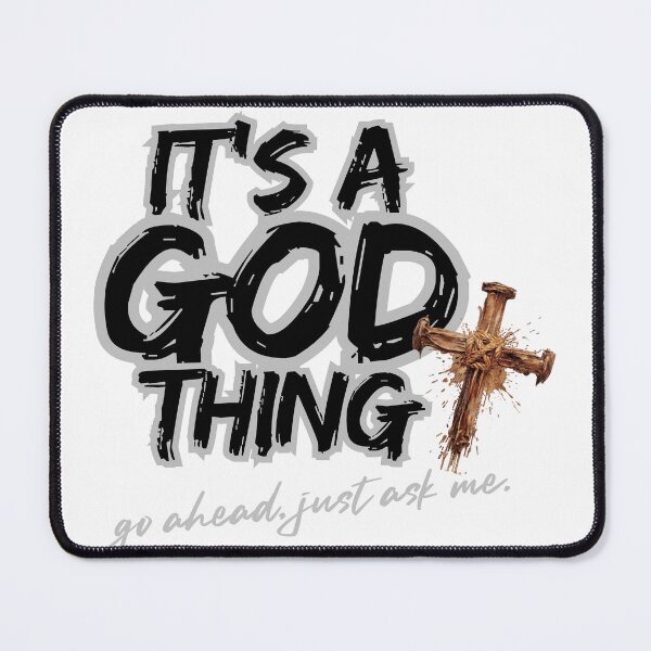 Item preview, It's a GOD thing - black designed and sold by Cane & Abel Creations ..