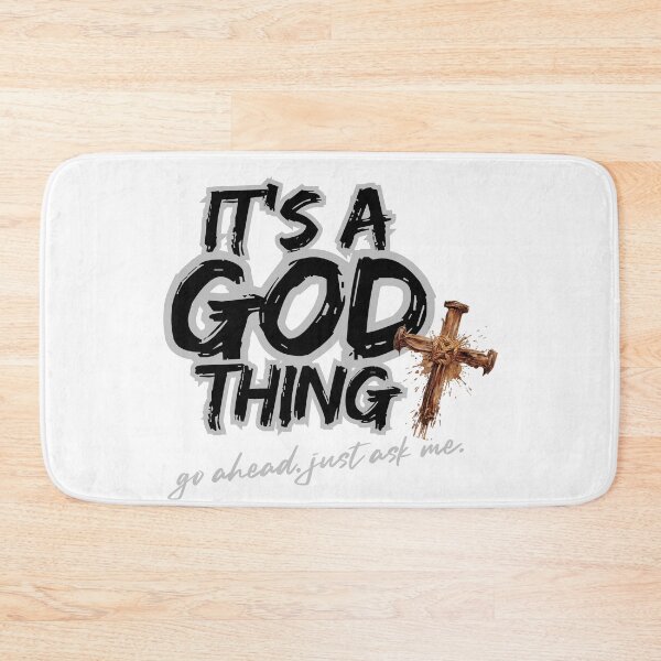 Item preview, It's a GOD thing - black designed and sold by Cane & Abel Creations ..
