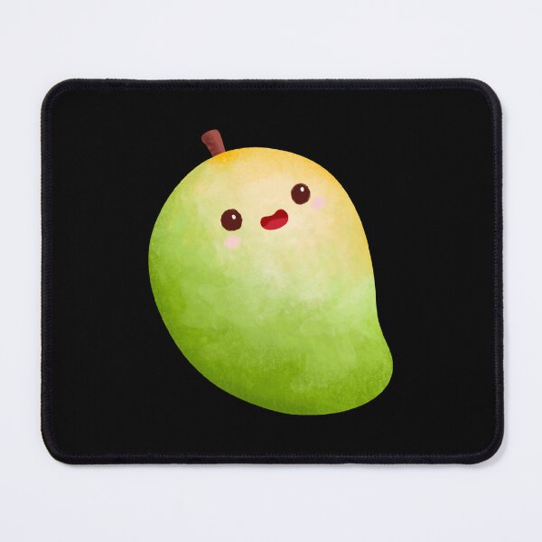 Item preview, Cute Kawaii Green Mango Chibi Fruit Sticker | Adorable Tropical Fruit Character designed and sold by FestivityFinds.