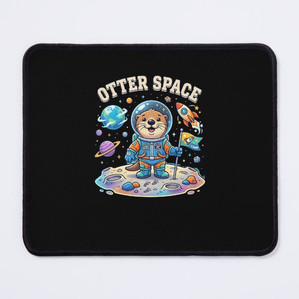 Item preview, OTTER SPACE Cute Astronaut Otter Explorer designed and sold by snowry.