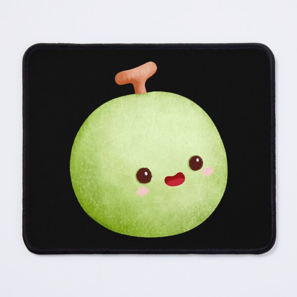 Item preview, Cute Kawaii Green Melon Chibi Fruit Sticker | Adorable Pastel Cartoon Melon designed and sold by FestivityFinds.