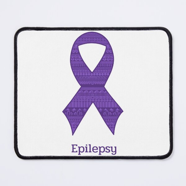 Item preview, Epilepsy Awareness Ribbon designed and sold by jitterbuggz.