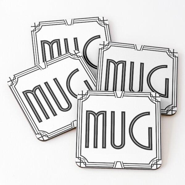 Item preview, Mug coaster designed and sold by Totes Inappropriate .