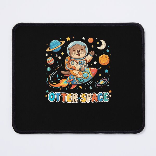 Item preview, OTTER SPACE Cute Astronaut Rocket Animal Design designed and sold by snowry.