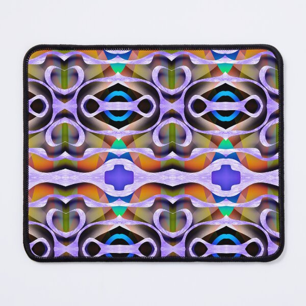 Item preview, Mostly Purple Abstract Art Pattern designed and sold by StaticAlien.