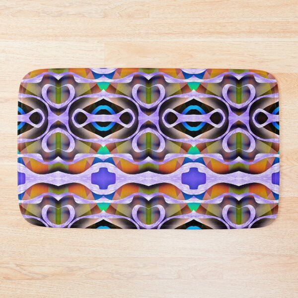 Item preview, Mostly Purple Abstract Art Pattern designed and sold by StaticAlien.