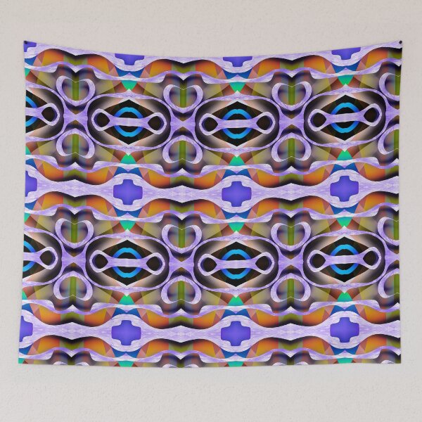 Item preview, Mostly Purple Abstract Art Pattern designed and sold by StaticAlien.