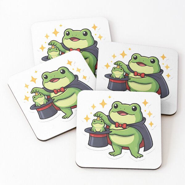 Item preview, froggy magician designed and sold by syakinamawada.