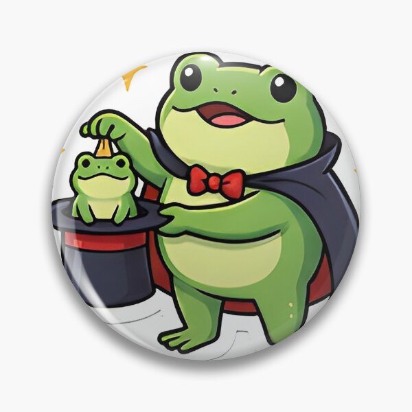 Item preview, froggy magician designed and sold by syakinamawada.