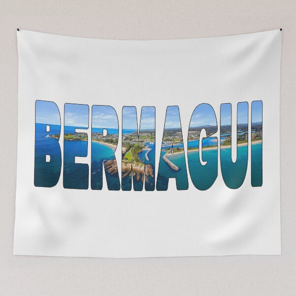 Item preview, BERMAGUI - Stunning Beaches on the Sapphire Coast Beautiful Sunny Day designed and sold by Adam Gormley.