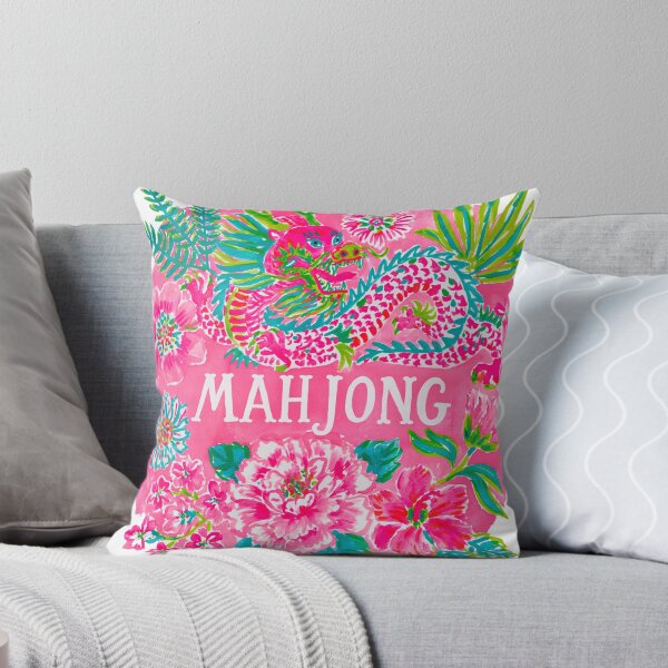 Item preview, Mahjong Dragon | Cute Pink Preppy Mahjong Design designed and sold by ThePreppyArtist.
