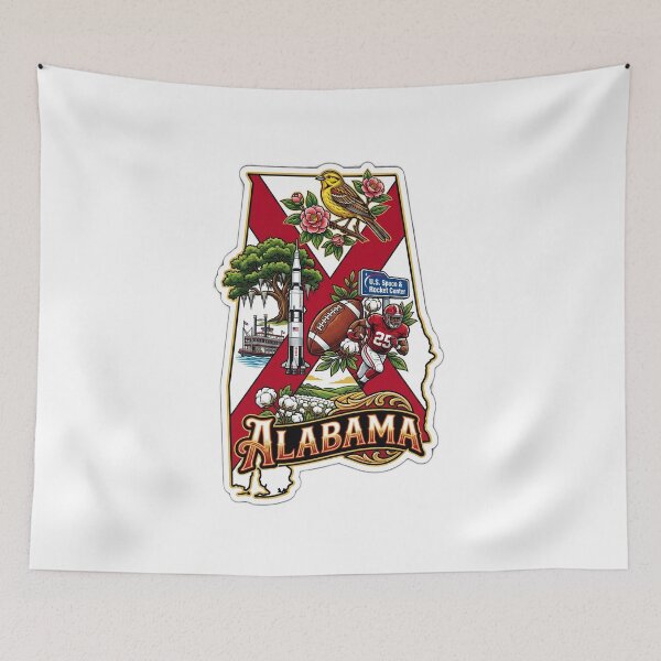 Item preview, Alabama designed and sold by FunFitsFactory.