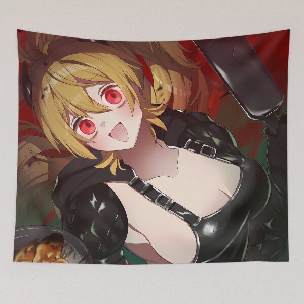 Item preview, Nikaido Dorohedoro Red Eyed Dumpling Queen Chaos designed and sold by MicaheHaffner.