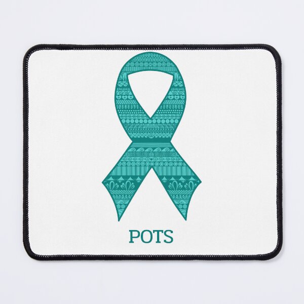 Item preview, POTS Awareness Ribbon designed and sold by jitterbuggz.