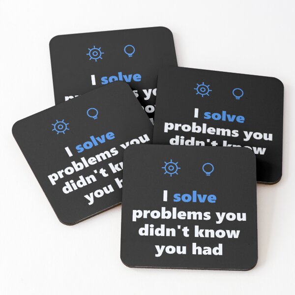 Item preview, Funny Engineer Shirt - I Solve Problems - Eng Gift designed and sold by Harlo.co.