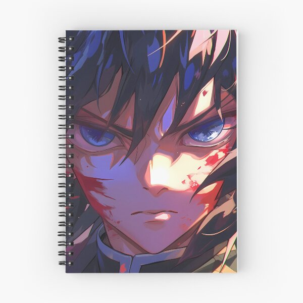 Item preview, Giyu Tomioka Demon Slayer Radiant Blue Stare designed and sold by MicaheHaffner.