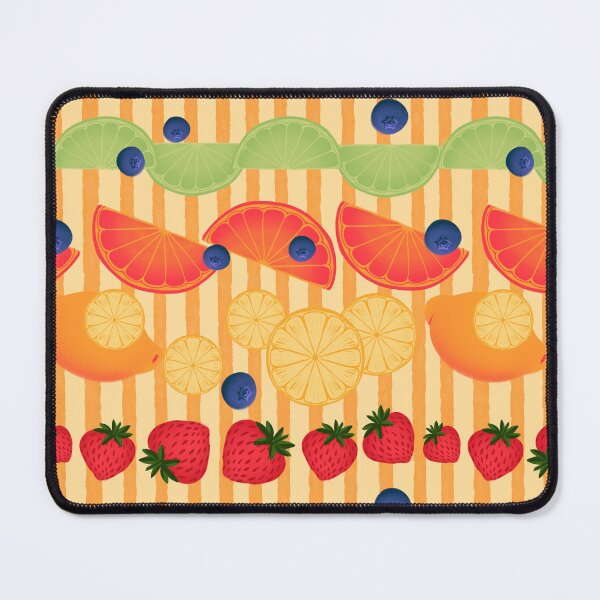 Item preview, Bright Fruit Stripe Lane designed and sold by watthouse.