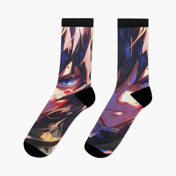 Item preview, Giyu Tomioka Demon Slayer Radiant Blue Stare designed and sold by MicaheHaffner.