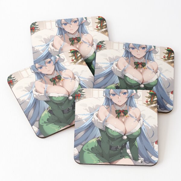 Item preview, Esdeath Akame Ga Kill Christmas Winter Uniform Calm Holiday Glow designed and sold by MicaheHaffner.