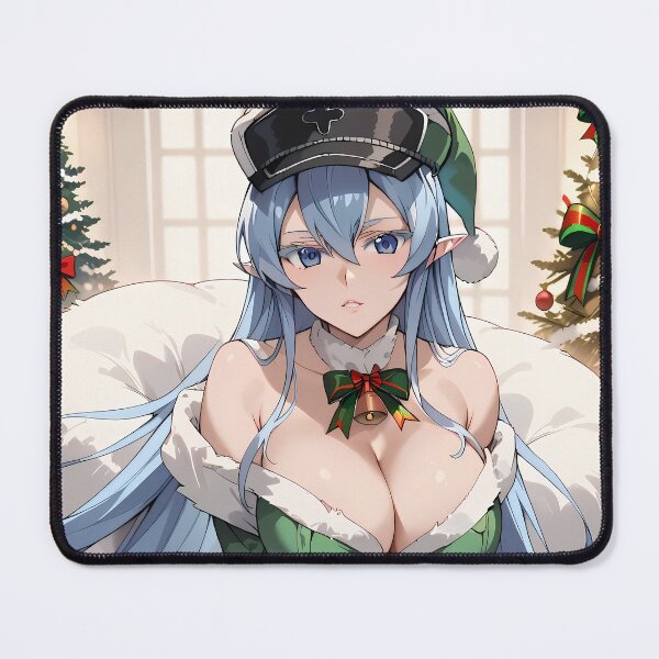 Item preview, Esdeath Akame Ga Kill Christmas Winter Uniform Calm Holiday Glow designed and sold by MicaheHaffner.