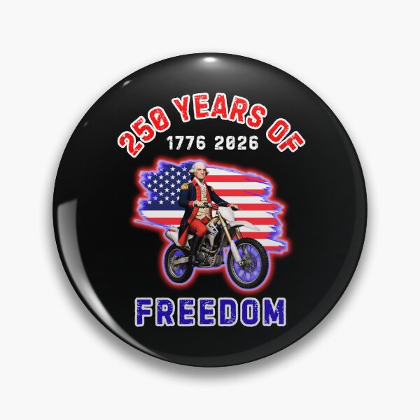 Item preview, George Washington 4th Of July Biker designed and sold by WoodburyLake.