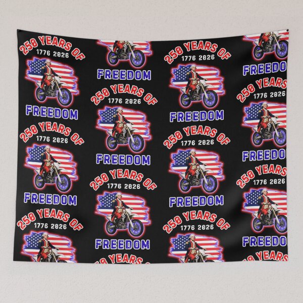 Item preview, George Washington 4th Of July Biker designed and sold by WoodburyLake.