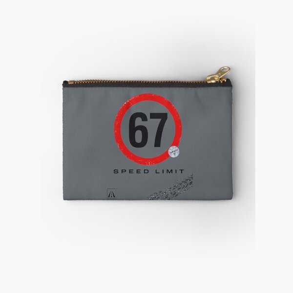 Item preview, Speed Limit 67 Funny Car Meme designed and sold by IvoryArtDesign.