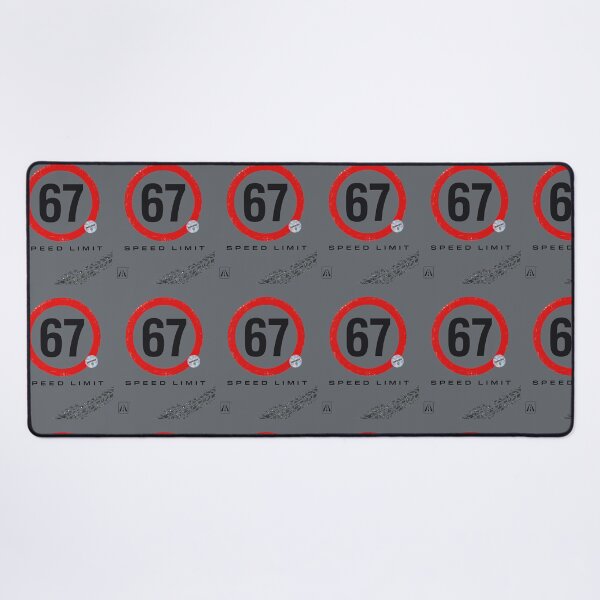 Item preview, Speed Limit 67 Funny Car Meme designed and sold by IvoryArtDesign.