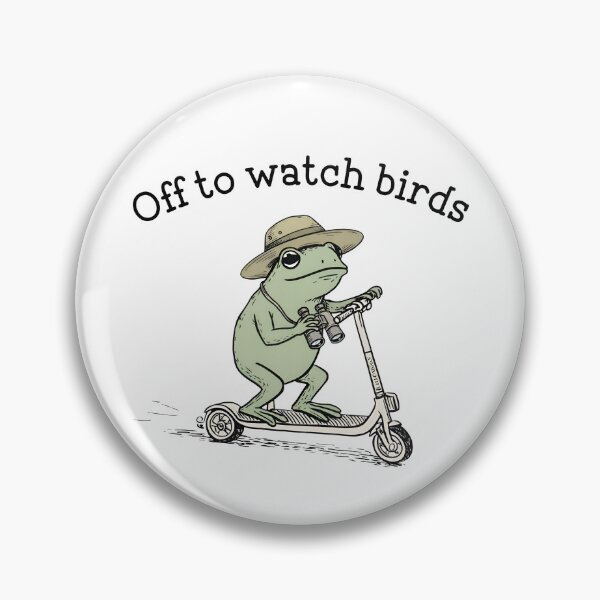 Item preview, Off To Watch Birds designed and sold by GoodMOwlArt.