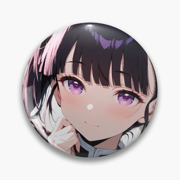 Item preview, Kanao Tsuyuri Demon Slayer Purple Eyes Soft Smile Window Light designed and sold by MicaheHaffner.