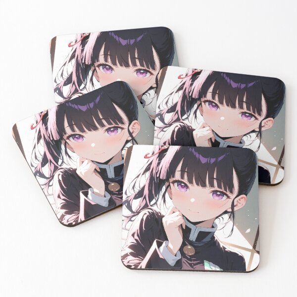 Item preview, Kanao Tsuyuri Demon Slayer Purple Eyes Soft Smile Window Light designed and sold by MicaheHaffner.