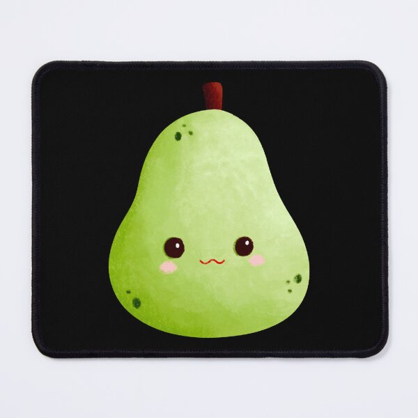 Item preview, Cute Kawaii Pear Chibi Fruit Sticker | Adorable Green Pear Cartoon Character designed and sold by FestivityFinds.
