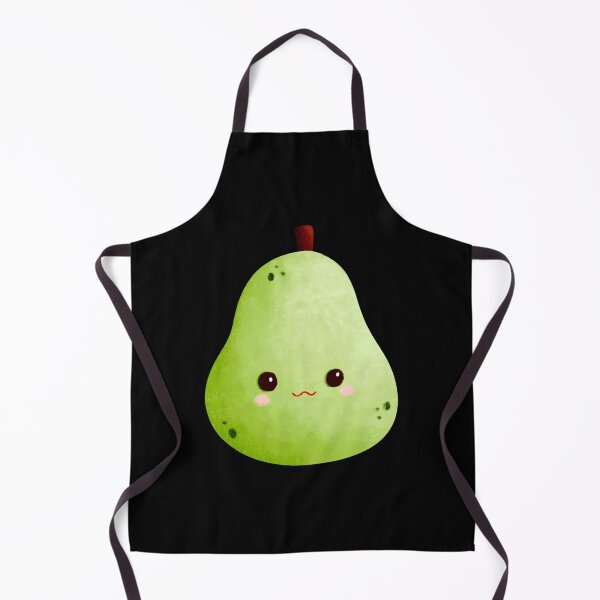Item preview, Cute Kawaii Pear Chibi Fruit Sticker | Adorable Green Pear Cartoon Character designed and sold by FestivityFinds.