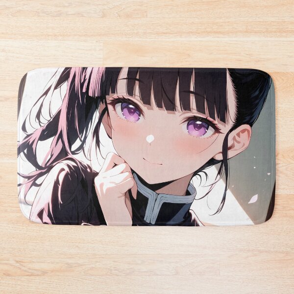 Item preview, Kanao Tsuyuri Demon Slayer Purple Eyes Soft Smile Window Light designed and sold by MicaheHaffner.