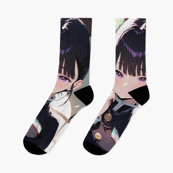 Item preview, Kanao Tsuyuri Demon Slayer Purple Eyes Soft Smile Window Light designed and sold by MicaheHaffner.