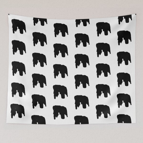 Item preview, Black Charles and Ray Eames Elephant Silhouette - Architecture designed and sold by SLGA-Designs.