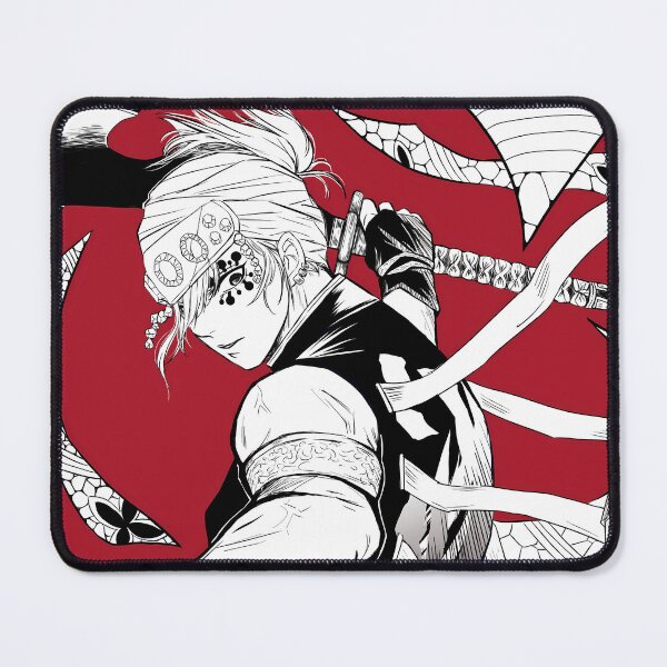 Item preview, Tengen Uzui Demon Slayer Crimson Manga Stare designed and sold by MicaheHaffner.