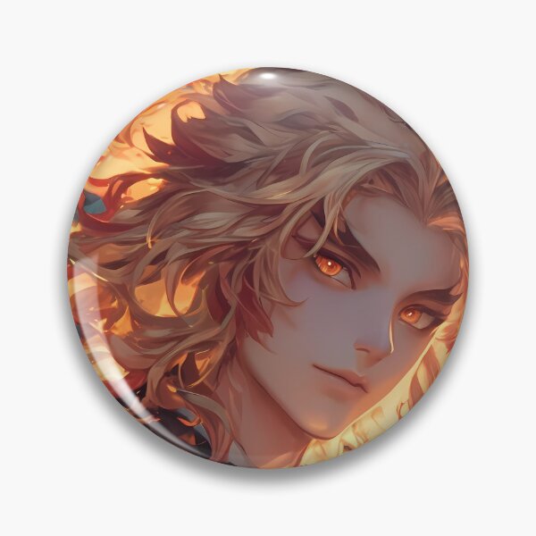 Item preview, Kyojuro Rengoku Demon Slayer Flame Gaze Sky Scene designed and sold by MicaheHaffner.