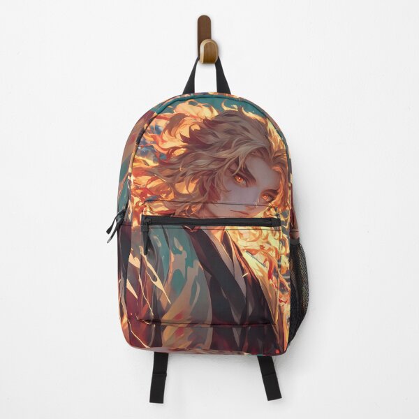 Item preview, Kyojuro Rengoku Demon Slayer Flame Gaze Sky Scene designed and sold by MicaheHaffner.