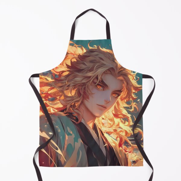 Item preview, Kyojuro Rengoku Demon Slayer Flame Gaze Sky Scene designed and sold by MicaheHaffner.