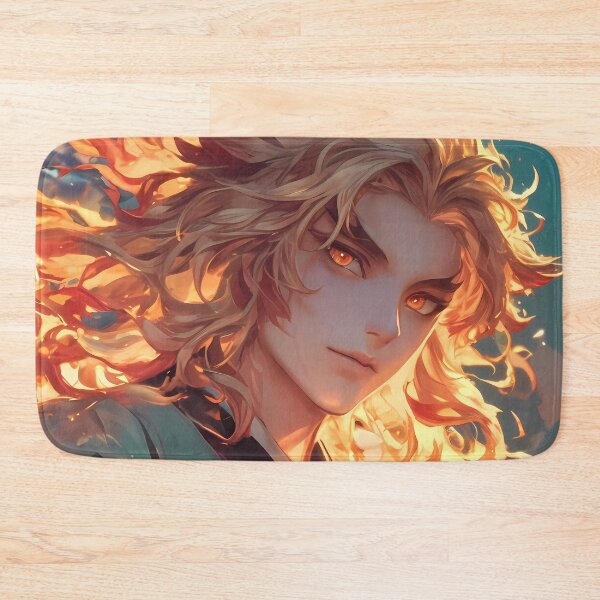 Item preview, Kyojuro Rengoku Demon Slayer Flame Gaze Sky Scene designed and sold by MicaheHaffner.