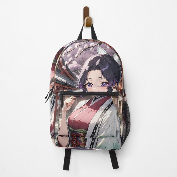 Item preview, Shinobu Kocho Demon Slayer Sakura Shrine Gentle Smile designed and sold by MicaheHaffner.