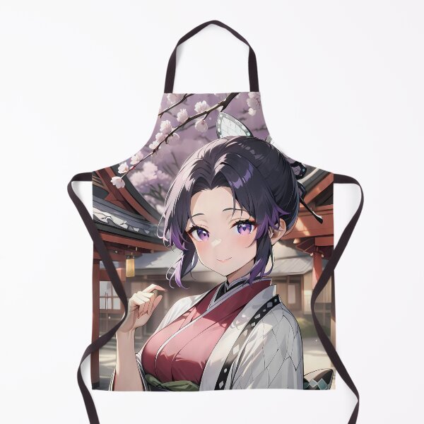 Item preview, Shinobu Kocho Demon Slayer Sakura Shrine Gentle Smile designed and sold by MicaheHaffner.