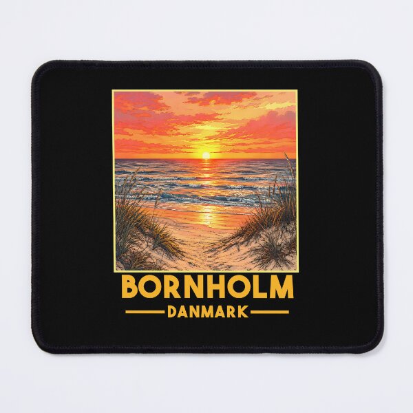 Item preview, Bornholm Denmark Sunset designed and sold by blankshirt.