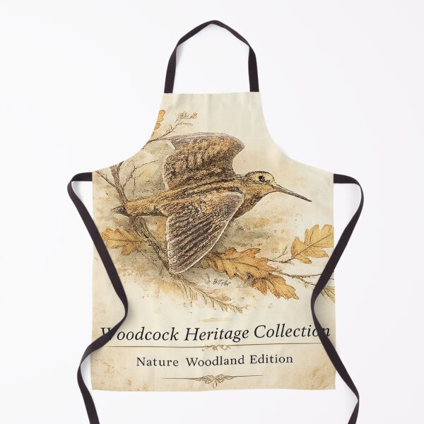 Item preview, Woodcock in Flight , Autumn Woodland Nature Art designed and sold by TammyHunterArt.