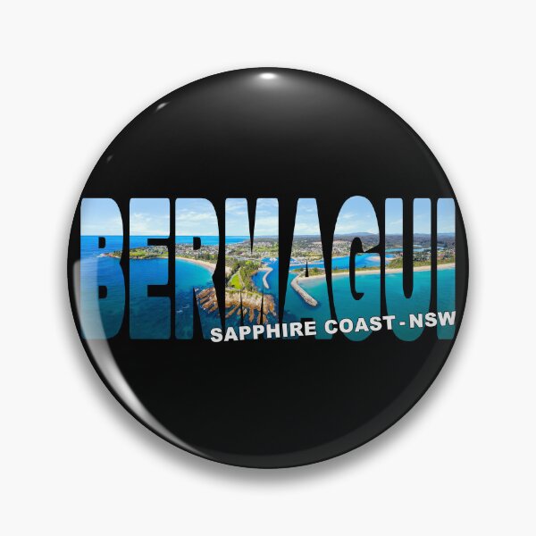 Item preview, BERMAGUI - Sapphire Coast NSW - Beautiful Beaches and Bays Sunny Day designed and sold by Adam Gormley.