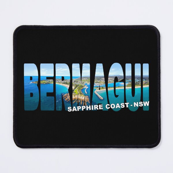 Item preview, BERMAGUI - Sapphire Coast NSW - Beautiful Beaches and Bays Sunny Day designed and sold by Adam Gormley.
